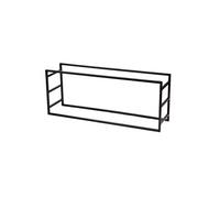 - Porte buches horizontal en métal - Noir - DOCK