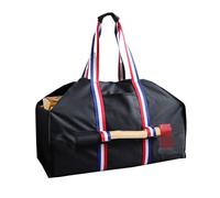 Porte-bûches Sac Transporteur de Bois en Tissu Oxford 600D Robuste | Sac à bûches imperméable avec sangle pour hache et poignées pour camping extérieur grill barbecue poêle patio jardin