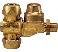 Porte buse laiton M65 Anti-gouttes G 1/4 M- 2 sorties - Braglia