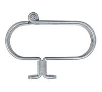 Porte-cadenas - ABUS - 131/140 GateSec - Protection clôtures de chantier - Acier cémenté - Anti-corrosion