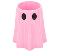 Porte-canette Fantôme, Design isolé Portable (PINK) | Matériau PLA, prise en main sécurisée, décoration amusante, utilisation festive