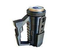 Porte-canettes à double capacité, manchon de rangement isotherme, support de rangement robuste de 340,2 g pour boissons de camping, station de refroidissement pour les voyages en plein air et les