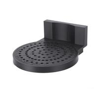 Porte-capsules avec plateau d'égouttement - Tiroir de rangement pour dosettes de café OriginalLine - Tapis récupérateur de déversement noir 23 x 38 x 5 cm