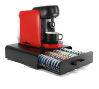 Porte Capsules Compatible Pour Capsules Tassimo Et Bartesian,Tiroir De Rangement Pour Capsules De Café,Organisateur De Capsules