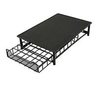 Porte-capsules de café tiroir pour rangement de capsules de café Gusto et Vertuoline avec capacité -28 * 42 * 9.5cm noir