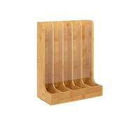 - Porte-Capsules en Bambou "70 Capsules" 29cm Naturel
