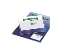Porte carte adhésive 3L polypropylène 60 x 95 - Blister de 10
