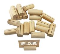 Porte-Cartes De Visite En Bois ¿ Design Cylindrique Durable Pour Cartes, Photos, Menus ¿ Idéal Pour Le Bureau, Les Mariages Et Les Événements
