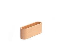 Porte-Cartes De Visite En Bois ¿ Organiseur De Bureau Élégant Pouvant Accueillir Jusqu'à 40 Cartes, Design Ouvert, Sans Logo, Décoration De Bureau