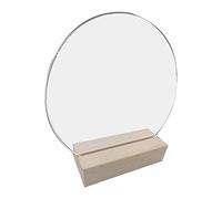 Porte-cartes, plaque de table, affichage de numéro pour valise, cadre en acrylique transparent, centres de table modernes pour tables à manger, porte-images, porte-menus, support de menu pour