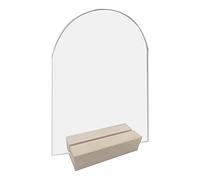 Porte-cartes, plaque de table, affichage de numéro pour valise, cadre en acrylique transparent, centres de table modernes pour tables à manger, porte-images, porte-menus, support de menu pour