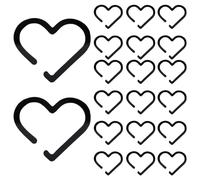 Porte-Charms De Vin | Identificateurs De Coeur Pour Verres,Vingt-deux Accessoires De Coeur Pour Identification Décorations De Boire Faveurs De Fête De Pâques