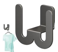 Porte-chaussures mural - 8,5 x 8,6 x 4,5 cm - Support mural pour chaussures - Organisation sans effort pour la maison de camping-car, salle de bain, garage, camping-car, parapluie, camping, dortoir