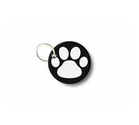 Porte Cle Cles Clef Brode Patch Ecusson Patte Chien Chat Empreinte Loup Wolf