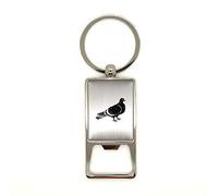 Porte n métal alu brossé Pigeon décapsuleur gravure laser