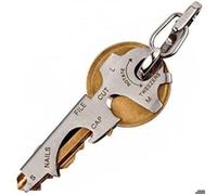 Porte-clé multifonction 8 en 1 avec décapsuleur et tournevis - Argent
