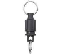 Porte-clés a Dégagement Rapide,Double Porte-clés Pivotant en Titane,Clip Porte-clés Détachable pour Clés de Voiture,Lampes de Poche,Outils