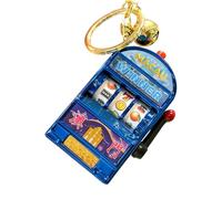Porte-clés à fruits rotatif d ' inspiration rétro, musique animée et lumières clignotantes, merveilleux souvenirs du voyage à Macao, porte-clés Souvenir de Macao