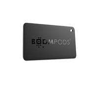 Boompods Boomcard Localisateur de portefeuilles - Carte de localisation Bluetooth intelligente compatible avec l'application Android Find-Hub, carte de suivi fine en plastique marin recyclé, pour