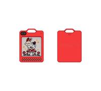 Porte-Clés avec Écran E-Ink 4 Couleurs de 1,54 Pouce, Badge Électronique BLE, Étiquette à Bagages, Localisateur D'Animaux de Compagnie A