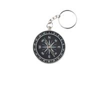 Porte-clés boussole - LEGAMI - Boussole - Aluminium - Diam. 4,4 cm - Compact et léger