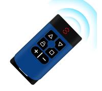 Porte-clés de télécommande de clonage - Copieur de code roulant 2,87x1,48x0,51 pouces, duplicateur de signal sans fil, télécommande de porte programmable | Dispositif d'ouverture de porte automatique