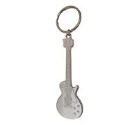 Porte-clés décapsuleur guitare électrique Modèle Les Paul en métal massif.