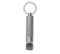 Porte-clés décapsuleur - KIKKERLAND - Mini Métal - Blanc - Compact - Métal