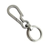 Porte-clés en alliage de titane avec ouvre-bouteille, E corkscrew | Connexion Du À