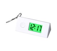 Porte-clés horloge - Montre de poche | Porte-clés montre numérique, porte-clés à clipser pour un transport quotidien, accessoires de voyage, cadeau et style de poche tendance, blanc, Refer to