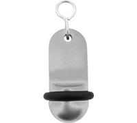 Porte-clés hôtel vierge CombiCraft argent Mini Classic 60 x 25 mm – 5 pièces