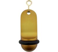 Porte-clés hôtel vierge CombiCraft or Midi Classic en aluminium 70 x 30 mm – 5 pièces