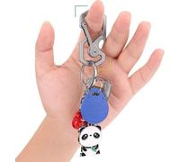 Porte-clés multifonction Unyqoos® Titan, avec mousqueton et ouvre-bouteille – clip pratique à une main pour le camping et la randonnée, dimensions approximatives : 2,1 x 0,9 x 0,1 pouces, poids : 0,5