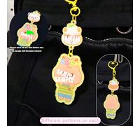 Porte-clés pendentif en acrylique style K-Pop SKZ BANGCHAN CHANGBIN SEUNG/MIN LEEKNOW FE/LIX I.N, accessoire personnalisé pour voiture/carte/sac, cadeau unisexe pour Noël, Halloween et les fêtes IL,Ba