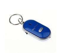 Porte-clés pratique avec lampe de poche lumineuse et télécommande pour localisateur de son perdu, contrôle d'autres applications au quotidien (bleu, taille unique)