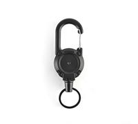 Porte-clés rétractable 60 cm avec cordon en acier très résistant
