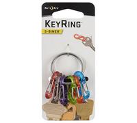 Porte-clés S-Biner KeyRing Locker - 6 pcs. Nite Ize
