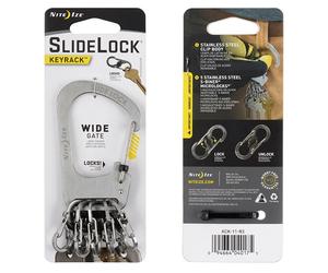 Porte-clés SlideLock KeyRack Steel Nite Ize