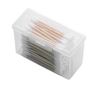 Porte-Coton-Tige - Distributeur De Coton-Tige Portable, Étui De Voyage, Boîte De Rangement pour c-ure-Dents, Conteneur D'écouvillons, Organisateur De Rangement De Voyage pour Sac À Main