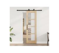 Porte coulissante vidaXL ORKDAL Nature 61 x 198,5 cm