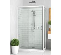 Porte coulissante Equi EI CL2 117 x 120 cm verre clair ROTH 1406000034