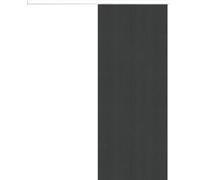 Porte Coulissante Grey OAK H204 x L73 + Rail alu Bandeau Blanc