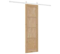 Porte coulissante vidaXL, 61 x 198,5 cm, en bois massif de pin
