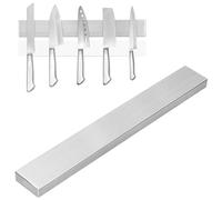 Porte-couteau magnétique 30 cm, bande magnétique pour couteaux en acier inoxydable, plaque aimantée murale, aucun perçage nécessaire, aimant super puissant, adapté à tous les couteaux