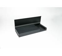 Porte-couteaux Kesseböhmer Linero MosaiQ magnétique en plastique noir profond...