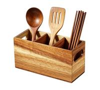 Porte-couverts En Bois, Organisateur De Rangement D'ustensiles Rustiques Av