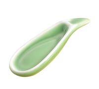 Porte-couverts en Céramique Vert, Support Multi-usage pour Couteaux | Base Solide, Forme Créative Décorative, Table à Manger Cuisine, pour Amis, Rangement Stable