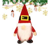 Porte-Couverts Noël Pochette Organisatrice en Feutre Forme de Gnomes pour | Présentoir de table à couverts festif Pour Appartement Dîner Fête Pendaison de Crémaillère Festive Mariage UN