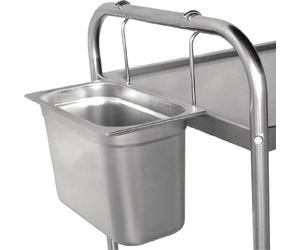 Porte-couverts Vogue en acier inoxydable