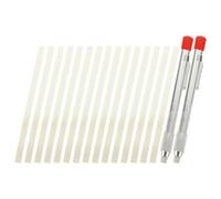 Porte-crayon en Stéatite avec 15 Recharges pour Soudage Précis | Cuivre, Fer et Pierre à Savonnette, Surface Texturée, Portable, pour Menuiserie et Charpenterie